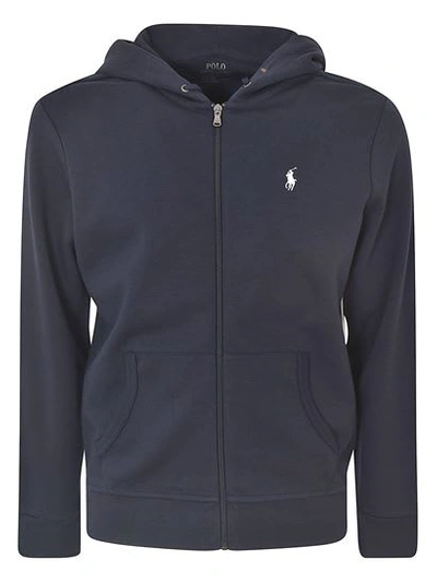 Polo Ralph Lauren Blue Cotton Blend Sweatshirt