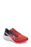 Nike Air Zoom Pegasus 38 Little/big Kids' Road Running Shoes In University Red,black,dark Smoke Grey,white
