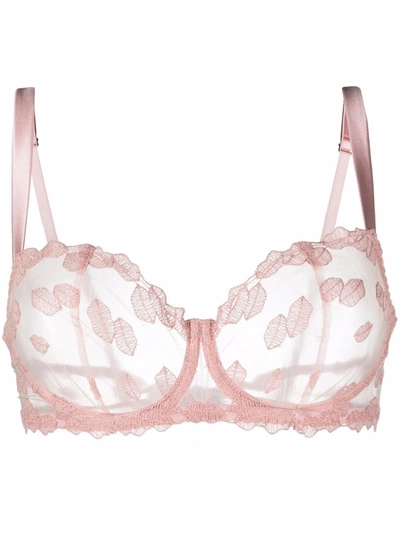 Fleur Of England Valentina Balcony Bra In Pink