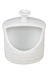 Le Creuset Salt Crock In White