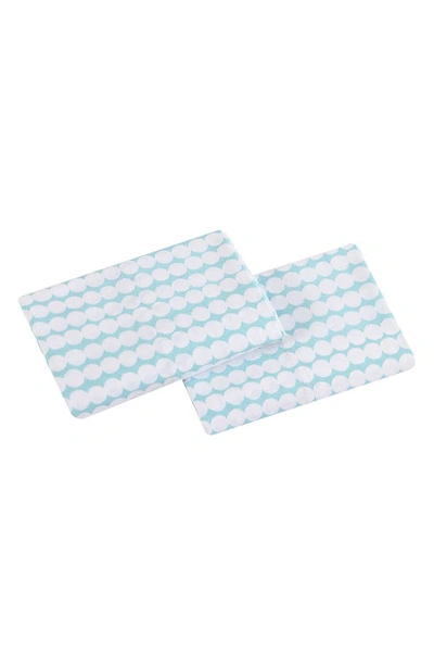 Marimekko Pikku Rasymatto Percale Standard Pillowcase, Set Of 2 Bedding In Pastel Blue