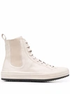 OFFICINE CREATIVE FRIDA HIGH-TOP LEATHER SNEAKERS