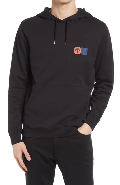 Norse Projects X Matt Luckhurst Vagn Graphic Hoodie In Black