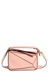 Loewe Mini Puzzle Bag In Classic Calfskin In Blossom