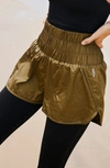 Free People Fp Movement The Way Home Shorts In Army