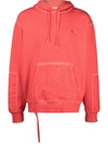 Helmut Lang "military" Sweatshirt In Red