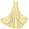 Angelika Jozefczyk Satin Long Dress Beige In Long
