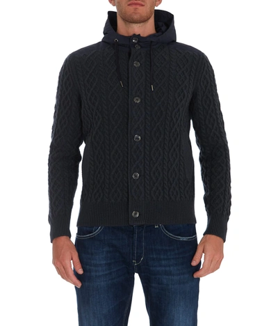 Herno Garbino Jacket In Navy