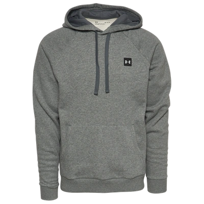 Under Armour Mens  Rival Fleece Lc Logo Hoodie In Gray