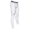 Under Armour Cg Armour Compression Tights In White/black