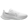 Nike Women's Air Zoom Pegasus 38 Running Sneakers In White/metallic Silver/pure Platinum