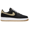 Nike Air Force 1 07 Lv8 Pomegranate Sneakers In Black/black/volt
