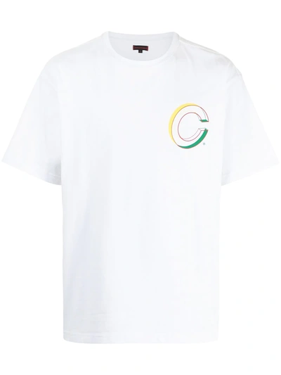 Clot 白色 Globe Logo T 恤 In White