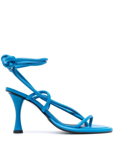 Proenza Schouler Pipe Strappy Sandals In Blue
