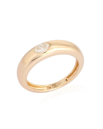 Kastel Jewelry Oval Diamond Ring