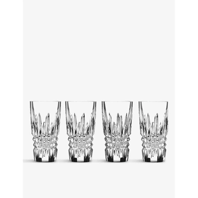 Waterford Lismore Cut Crystal Shot Glasses Set Of Four