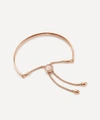 Monica Vinader Rose Gold Plated Vermeil Silver Fiji Small Chain Friendship Bracelet In Rose Gold