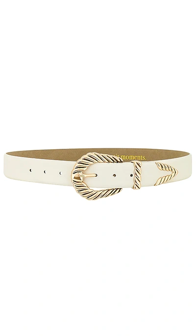 Petit Moments Modern Rodeo Belt In White