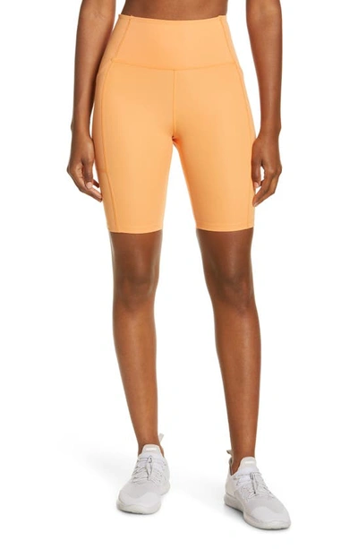 Girlfriend Collective High-rise Compressive Bike Shorts In Horizon