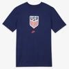 Nike U.s. Men's Soccer T-shirt In Loyal Blue