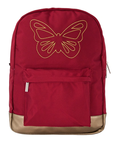 Caramel & Cie Kids Backpack For Girls In Red