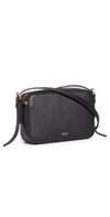 Oroton Margot Zip Around Crossbody Bag In Black