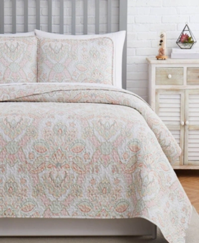 Southshore Fine Linens Enchantment Printed 3-piece Quilt And Coordinating Sham Set, Queen In Multi
