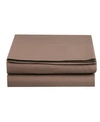 ELEGANT COMFORT SILKY SOFT FLAT SHEET, TWIN