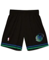 Mitchell & Ness Dallas Mavericks Men's Reload Collection Swingman Shorts In Black