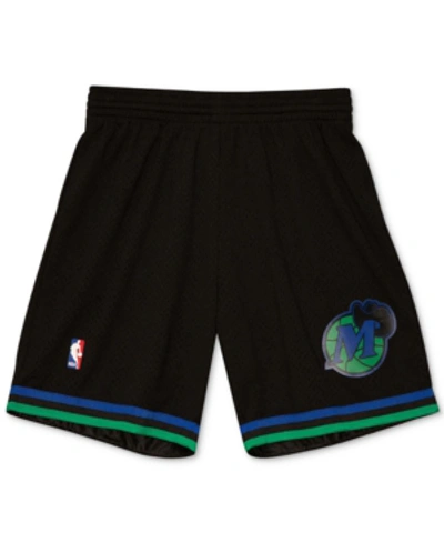 Mitchell & Ness Dallas Mavericks Men's Reload Collection Swingman Shorts In Black