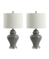 JONATHAN Y QIN CLASSIC COTTAGE LED TABLE LAMP, SET OF 2