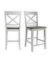 PICKET HOUSE FURNISHINGS BEDFORD 2 PIECE COUNTER HEIGHT SIDE CHAIR SET