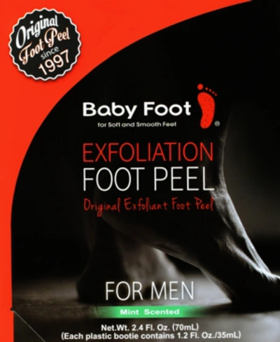 Baby Foot Exfoliation Foot Peel For Men - Mint Scented In No Color
