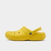 Crocs Yellow Classic Clogs In Lemon
