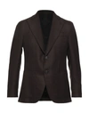 Caruso Suit Jackets In Cocoa