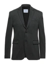 Dondup Suit Jackets In Steel Grey