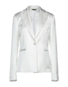 Manuel Ritz Suit Jackets In White