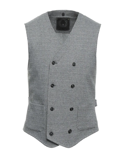T-jacket By Tonello Vests In Black
