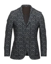 Paoloni Suit Jackets In Blue