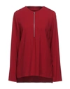 Stella Mccartney Blouses In Brick Red