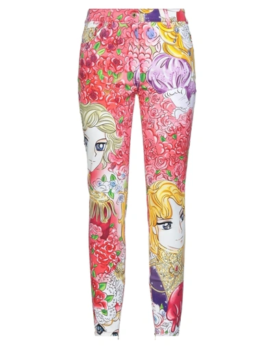 Moschino Jeans In Coral