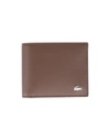 Lacoste Wallets In Brown