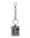 Dolce & Gabbana Key Rings In Black