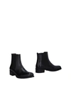 Paola Ferri Ankle Boots In Black