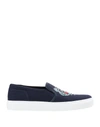 Kenzo Sneakers In Dark Blue
