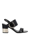 Roger Vivier Sandals In Black
