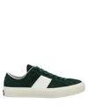 Tom Ford Sneakers In Green