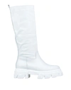 Oroscuro Knee Boots In White