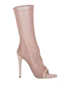 Ermanno Scervino Ankle Boots In Pink