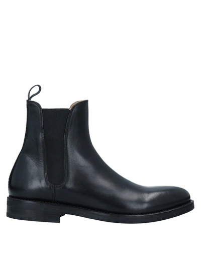 Alberto Fasciani Ankle Boots In Black